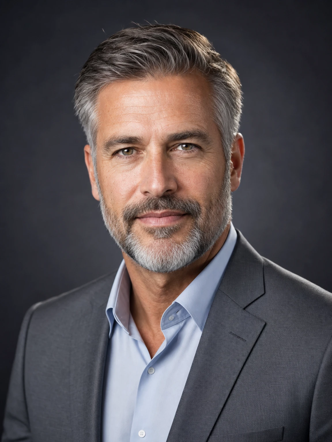 executive business headshot of a man in his 50s