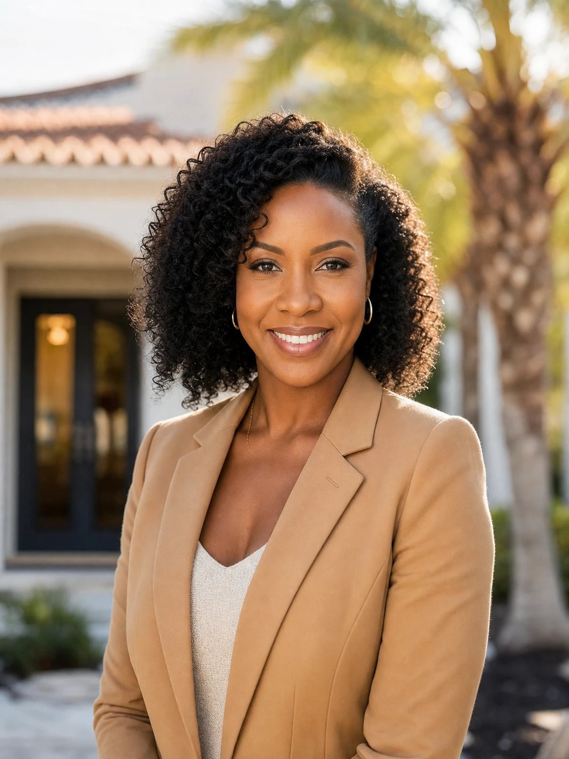 best realtor headshots for a Black female real estate professional